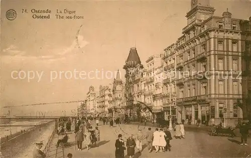 AK / Ansichtskarte Ostende_Oostende La Digue 