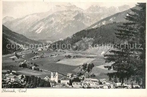 AK / Ansichtskarte Steinach_Brenner_Tirol Panorama Alpen Steinach_Brenner_Tirol