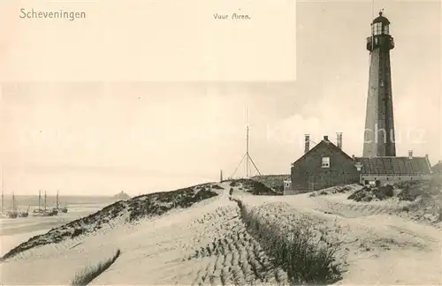 AK / Ansichtskarte Scheveningen Leuchtturm Scheveningen
