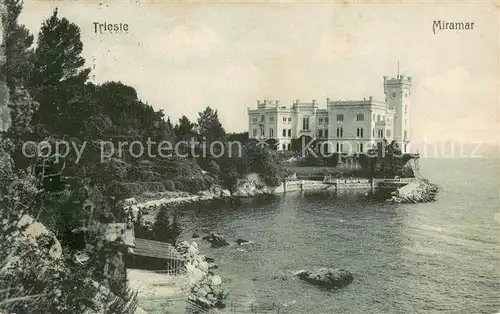 AK / Ansichtskarte Trieste_IT Schloss Miramar 