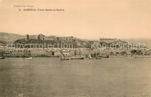 AK / Ansichtskarte Almeria_ES Vista desde la bahia 