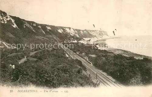 AK / Ansichtskarte Folkestone_UK The Warren 