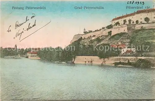 AK / Ansichtskarte Peterwardein_Petervarad_Serbia Festung 