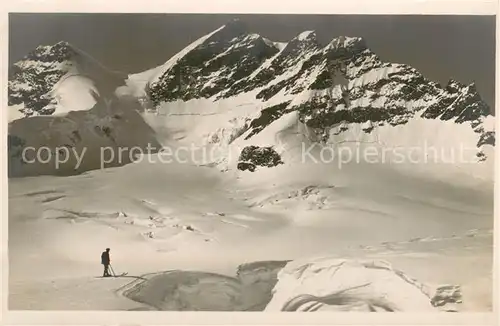 AK / Ansichtskarte Jungfrau_BE Gletscher Berner Alpen Jungfrau BE