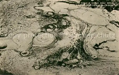 AK / Ansichtskarte Beppu_JP The Bubbles in Shinbozu Jigoku Fliegeraufnahme 