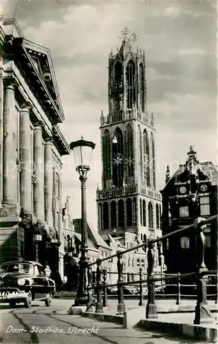 AK / Ansichtskarte Utrecht_NL Dom Stadthuis 