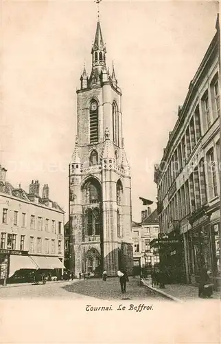 AK / Ansichtskarte Tournai_Belgie Le Beffroi 
