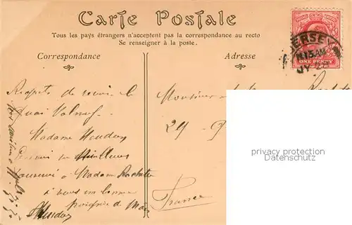 AK / Ansichtskarte Jersey__UK Bonne Nuit Bay 