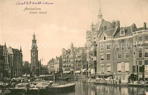 AK / Ansichtskarte Amsterdam__NL Binnen Amstel 