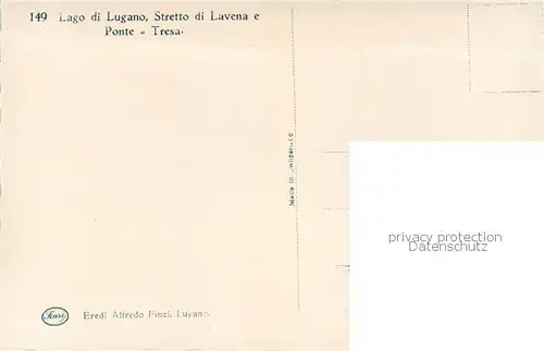 AK / Ansichtskarte Lavena_Ponte_Tresa Panorama Lago di Lugano Stretto di Lavena Alpi veduta aerea Lavena_Ponte_Tresa
