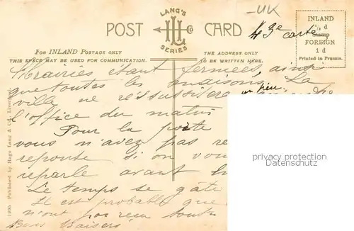 AK / Ansichtskarte Chester__Cheshire_UK The Cross 