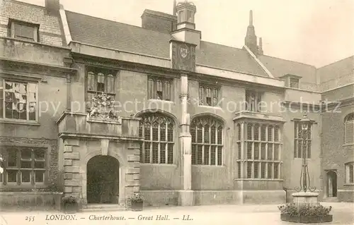 AK / Ansichtskarte London__UK Charterhouse Great Hall 