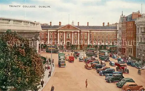 AK / Ansichtskarte Dublin__Ireland_UK Trinity College Valentines Post Card 