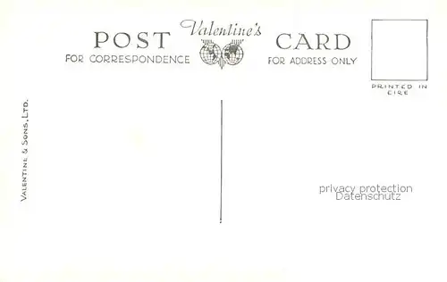 AK / Ansichtskarte Dublin__Ireland_UK View from Nelson Pillar Valentines Post Card 