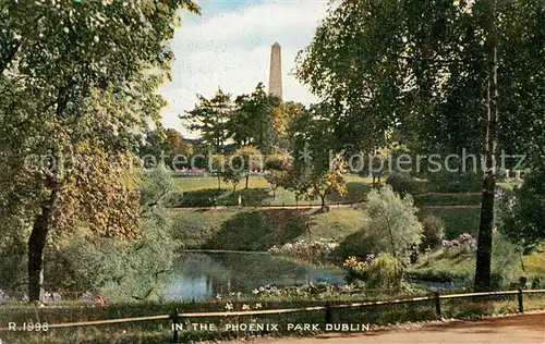 AK / Ansichtskarte Dublin__Ireland_UK Phoenix Park Valentines Post Card 
