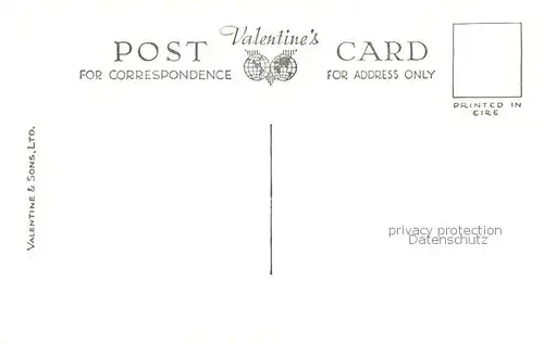 AK / Ansichtskarte Dublin__Ireland_UK Phoenix Park Valentines Post Card 