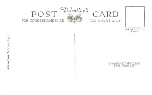 AK / Ansichtskarte Dublin__Ireland_UK O Connell Street and Nelson Pillar Monument Valentines Post Card 