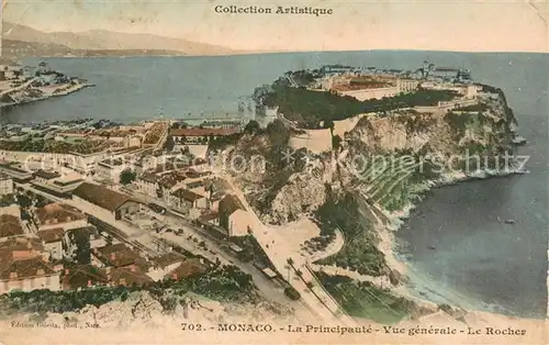 AK / Ansichtskarte Monaco Vue generale Rocher de la Principaute Monaco