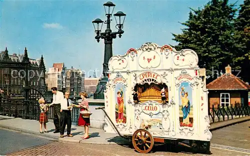 AK / Ansichtskarte Amsterdam__NL Draaiorgel Drehorgel 