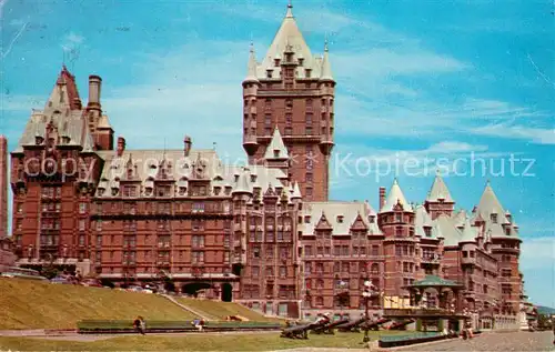 AK / Ansichtskarte Dufferin Le Chateau Frontenac et la Terrasse Dufferin