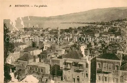 AK / Ansichtskarte Beyrouth_Libanon Vue generale 