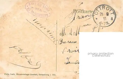 AK / Ansichtskarte Ste Odile St Odilienkloster 