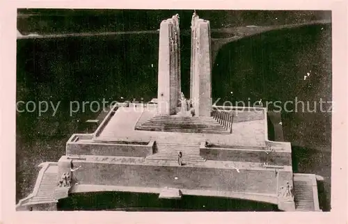 AK / Ansichtskarte Vimy Ridge_UK Memorial Canadien  