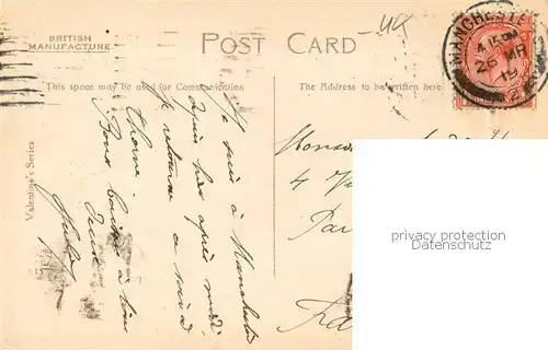 AK / Ansichtskarte Manchester__UK Albert Square 