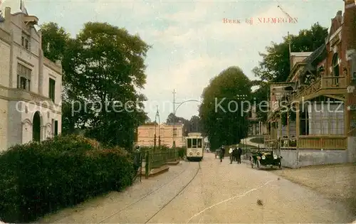 AK / Ansichtskarte Beek_Ubbergen Strassenbahn Automobil Beek Ubbergen