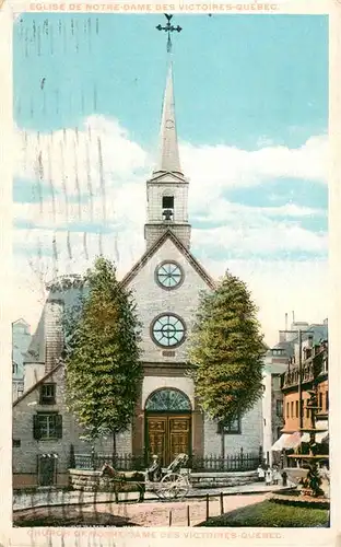 AK / Ansichtskarte Quebec_Canada Eglise de Notre Dame des Victoires 