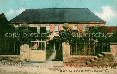 AK / Ansichtskarte Bath__UK House at Corston 