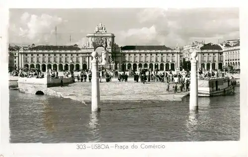 AK / Ansichtskarte Lisboa Praca do Comercio Lisboa