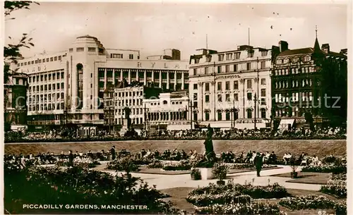 AK / Ansichtskarte Manchester__UK Piccadilly Gardens 