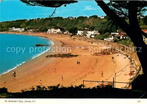AK / Ansichtskarte St_Brelades_Bay_Jersey_UK Panorama Strand 