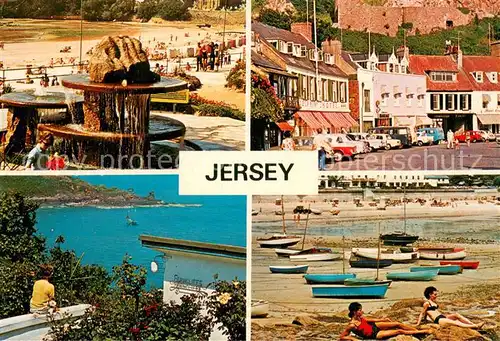 AK / Ansichtskarte Jersey_Kanalinsel St Brelades Bay Gorey Rosel 