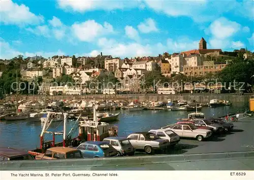 AK / Ansichtskarte Guernsey_Channel_Islands_UK Yacht Marina St. Peter Port 