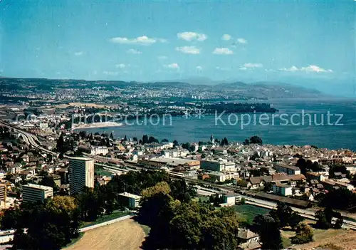 AK / Ansichtskarte Morges Vue generale aerienne Morges