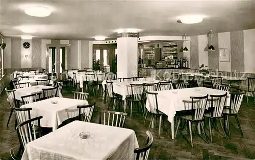 AK / Ansichtskarte Bad_Koenig_Odenwald Kurhotel Restaurant Innenansicht Bad_Koenig_Odenwald