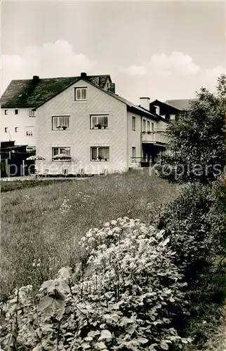 AK / Ansichtskarte Bischofsgruen Gaestehaus Krause Aussenansicht Bischofsgruen