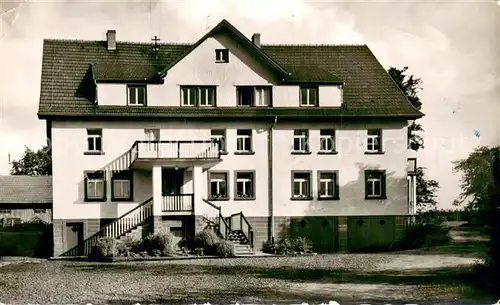 AK / Ansichtskarte Oberdielbach Privat Pension Dielbacher Hof Aussenansicht Oberdielbach