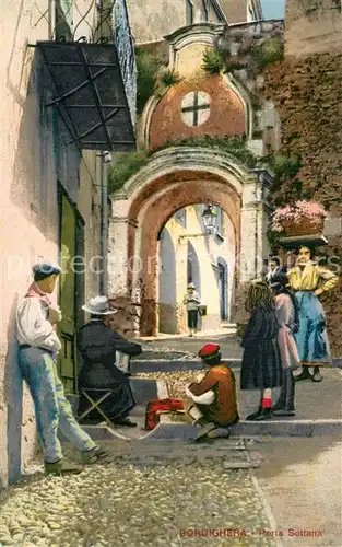 AK / Ansichtskarte Bordighera_IT Porta Sottana 
