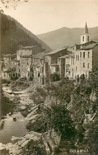 AK / Ansichtskarte Isolabona Partie am Fluss Isolabona