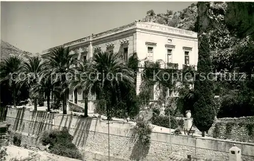 AK / Ansichtskarte Taormina_Sicilia Gebaeude Aussenansicht 