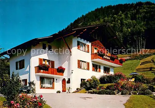 AK / Ansichtskarte Schruns_Vorarlberg Pension Haus Agnes Aussenansicht Schruns Vorarlberg