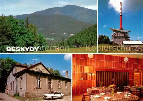 AK / Ansichtskarte Beskydy_CZ Hotel Borova   Lysa hora 