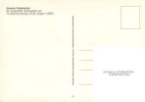 AK / Ansichtskarte Osterende_Eiderstedt St. Juergenstift Osterende_Eiderstedt