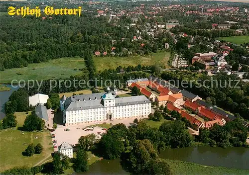 AK / Ansichtskarte Schleswig_Schlei Fliegeraufnahme Schloss Gottorf Schleswig_Schlei