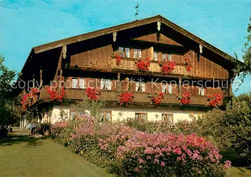 AK / Ansichtskarte Bad_Wiessee Haus zum Staun Aussenansicht Bad_Wiessee