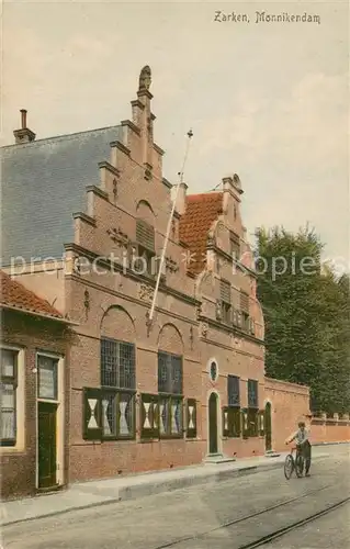AK / Ansichtskarte Monnikendam Zarken Giebelhaeuser Monnikendam