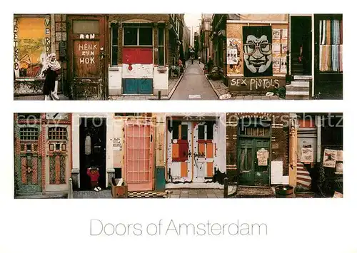 AK / Ansichtskarte Amsterdam__NL Doors of Amsterdam 
